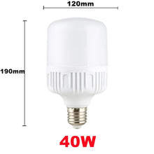 100W E27 LED Screw Mouth Light 220V High Brightness Light Bulb White