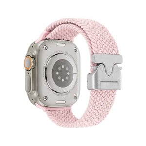 Braided Solo Loop Strap For Apple Watch band 44mm 45mm 46mm 40mm 41mm