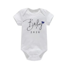 Baby Coming Soon 2026 Announcement Newborn Baby Bodysuit Romper Funny Boys Girls Outfits Body Pregnancy Reveal Clothes