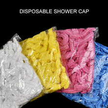 100/300pcs Disposable Plastic Shower Cap Elastic Disposable Shower