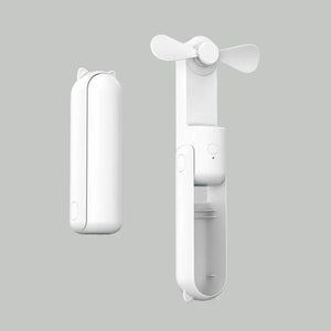 Portable Folding Electric Fan 3-in-1 Mini Handheld Cooling Fan
