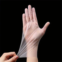 100/200PCS Disposable TPE Gloves, Powder Free and Latex Free, Suitable