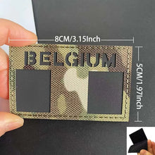 American,French,Spain,Canadian Flag IR Infrared Reflective Camouflage Badges Hook and Loop Patch,Army Military Tactical Emblem