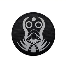 Morale printing Reflective Fabric Laser Cut SCP Foundation Art Icon Armband With Backpack Hook&Loop patches for clothing