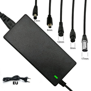 Brand New Power Adapter AC 100-240V Black DC 42V 2A Electric Scooter