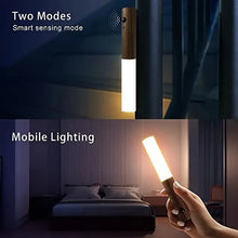 1pc Intelligent Human Body Induction Night Light, LED Rechargeable