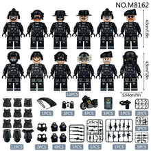 8175 SWAT cross-border wholesale children assembled small particles building block toys drone weapon accessories mechanical dog