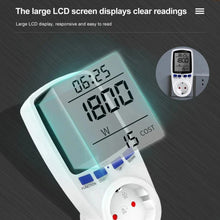 220V Digital LCD Power Meter Wattmeter Socket Wattage Kwh Energy