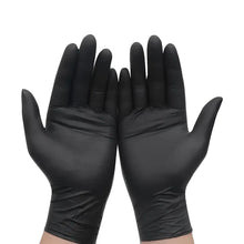 30/50/100PCS Black Nitrile Gloves Household Kitchen Bathroom Cleaning