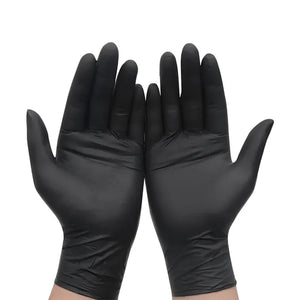30/50/100PCS Black Nitrile Gloves Household Kitchen Bathroom Cleaning