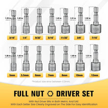 9/14PCS Powerful Socket Hexagonal Wrench Hexagonal Handle Screwdriver
