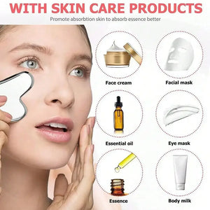 304 Stainless Steel Gua Sha Facial Tools Face Massage Tools Smooth