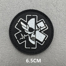 3D Tactical Patches IR Reflective Badge on Backpack Vest Clothing DIY Morale Tactical Badges Hook&Loop Laser Cut Supplies