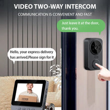 4.3'' IPS Screen 2.4G Wireless Visual Intercom Doorbell with Screen