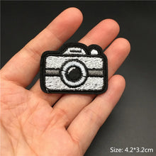 Punk Embroidered Patches for Clothing Iron on Patches Appliques Diy Anime Clothes Thermoadhesive Stickers