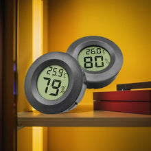 -50~ +70°C Mini LCD Digital Thermometer Hygrometer Fridge Freezer