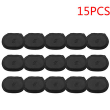 1-20PCS KZ Earphones Oval Storage Bag Wired Headphones PU Zipper