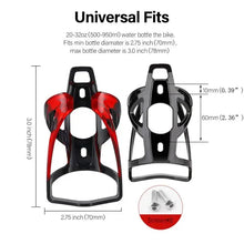 Bicycle Water Bottle Cage Colorful Gradient Cycling Bottle Holder