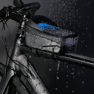 Bicycle Bag Waterproof Touch Screen Cycling Bag Top Frame Tube Bag MTB