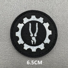 3D Tactical Patches IR Reflective Badge on Backpack Vest Clothing DIY Morale Tactical Badges Hook&Loop Laser Cut Supplies