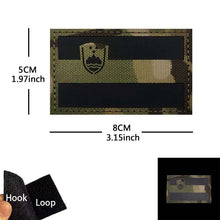 American,French,Spain,Canadian Flag IR Infrared Reflective Camouflage Badges Hook and Loop Patch,Army Military Tactical Emblem