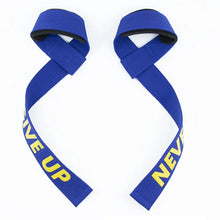 1 Pair Gym Sports Fitness Wrist Band Anti-slip Pull Up Weight Lifting