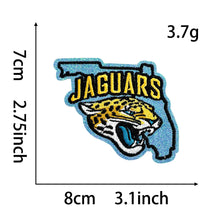 10pcs /set Mini Team Ironing Patch Rugby Football Grit Embroidered Fabric Badge Belle Clothes T-shirts Accessories DIY Decor