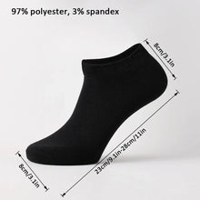 4/5/10/20/40 Pairs of Solid Color Socks, Soft and Lightweight Ankle