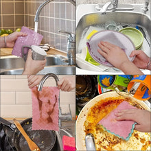 10pcs Microfiber Dish Cloths Multi Purpose Dishwashing Towels For