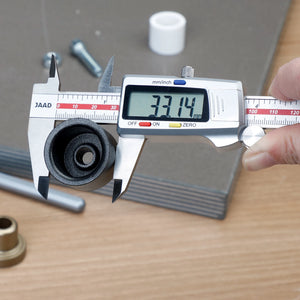 Digital Caliper,Stainless Steel Construction with Large LCD