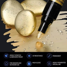5/1pcs Chrome Pen Marker Mirror Waterproof Paint Repair For Rock