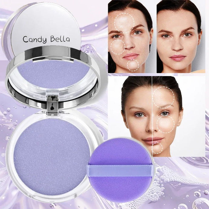 1PC Candy Bella Violet Cream To Powder Skin-friendly Skin Natural Face