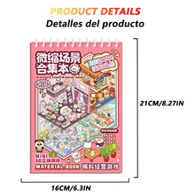 20Pcs 20in1 3D Cartoon Sticker Book | DIY Scenes Creative Gift for