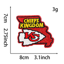 10pcs /set Mini Team Ironing Patch Rugby Football Grit Embroidered Fabric Badge Belle Clothes T-shirts Accessories DIY Decor