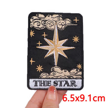 Animal Tarot Embroidery Patch Iron On Patches For Clothing Thermoadhesive Patches Cartoon Cat Patches On Clothes Sewing Stickers