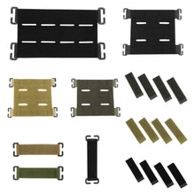Molle Patches Attachment Hook&Loop Panel DIY Badges Patch Display Holder Board Bags Backpack Vest Converter Ribbon Adapter