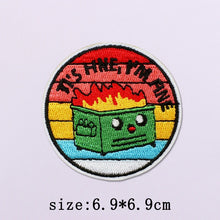 Little Yellow Duck Embroidery Patches For Clothing Hip Hop Animal Patch Iron On Patches On Clothes Fusible Patch Stickers Badges