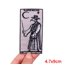 Animal Tarot Embroidery Patch Iron On Patches For Clothing Thermoadhesive Patches Cartoon Cat Patches On Clothes Sewing Stickers