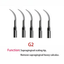 5Pcs/Pack Dental Scaler Tips Ultrasonic Scaler Tip Fit EMS Woodpecker