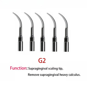 5Pcs/Pack Dental Scaler Tips Ultrasonic Scaler Tip Fit EMS Woodpecker