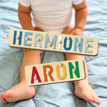 Custom Name Puzzle For Kids Personalized, Customized Wooden Name Puzzles For Toddlers 1-3,