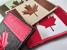 Canada Flag Patch Maple Leaf Flag 4-color Embroidered Flag Tactical Military Patches Army Applique Stripe Badge