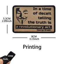 Funny Animals Saying,Sunset,Sunrise Scenery,Face Mask Emblem Fabric Applique Morale Badge Tactical Patches For Clothing,Backpack
