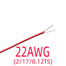 2 Pin Electrical Wire Tinned Copper 18/20/22/24/26 AWG insulated PVC