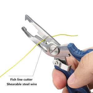 Fishing Pliers Fish Line Cutter Scissors Mini Fish Hook Remover