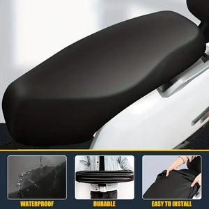 1pc Motorcycle Seat Cover Waterproof Dustproof Rainproof Motorbike