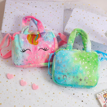Sweet Unicorn Handbags For Girls Lovely Kids Crossbody Bag Children