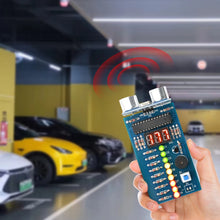 DC 4.5-6V Ultrasonic Distance Measurer Module Soldering Practice Kit With LED Lights DIY Kit Ultrasonic Ranging Alarm