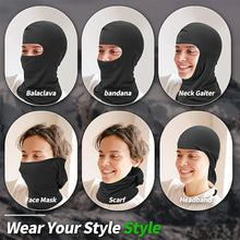 3 Pieces Quick-dry Balaclava Sports Full Face Mask Soft Breathable