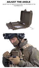2th Gen Tactical Phone Case Universal Phone MOLLE Holder Pouch for Map Navigation Airsoft Hunting Vest Plate Carrier Accessory